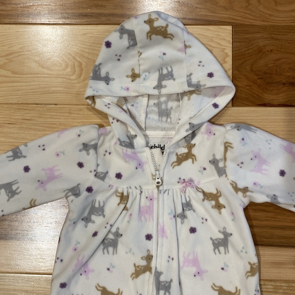 Carter’s - Deer 🦌 Coverall (12m) VGUC